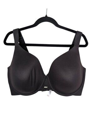 Cacique by Lane Bryant Lightly Lined Full Coverage Bra Size 40H Black